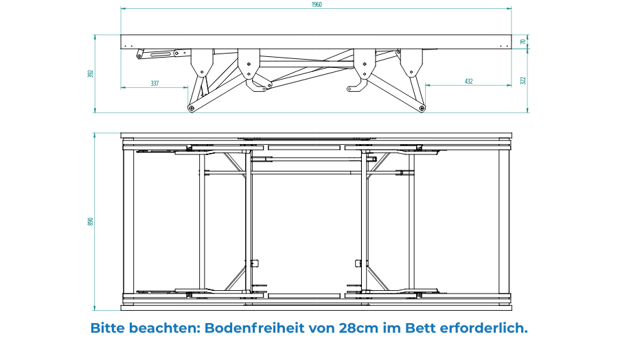 RehaSleep™ Komfortlift